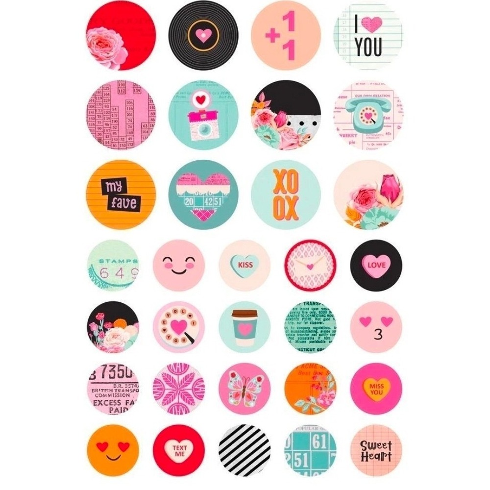 Simple Stories Heart Eyes Sticker Book - Picture 4 of 10